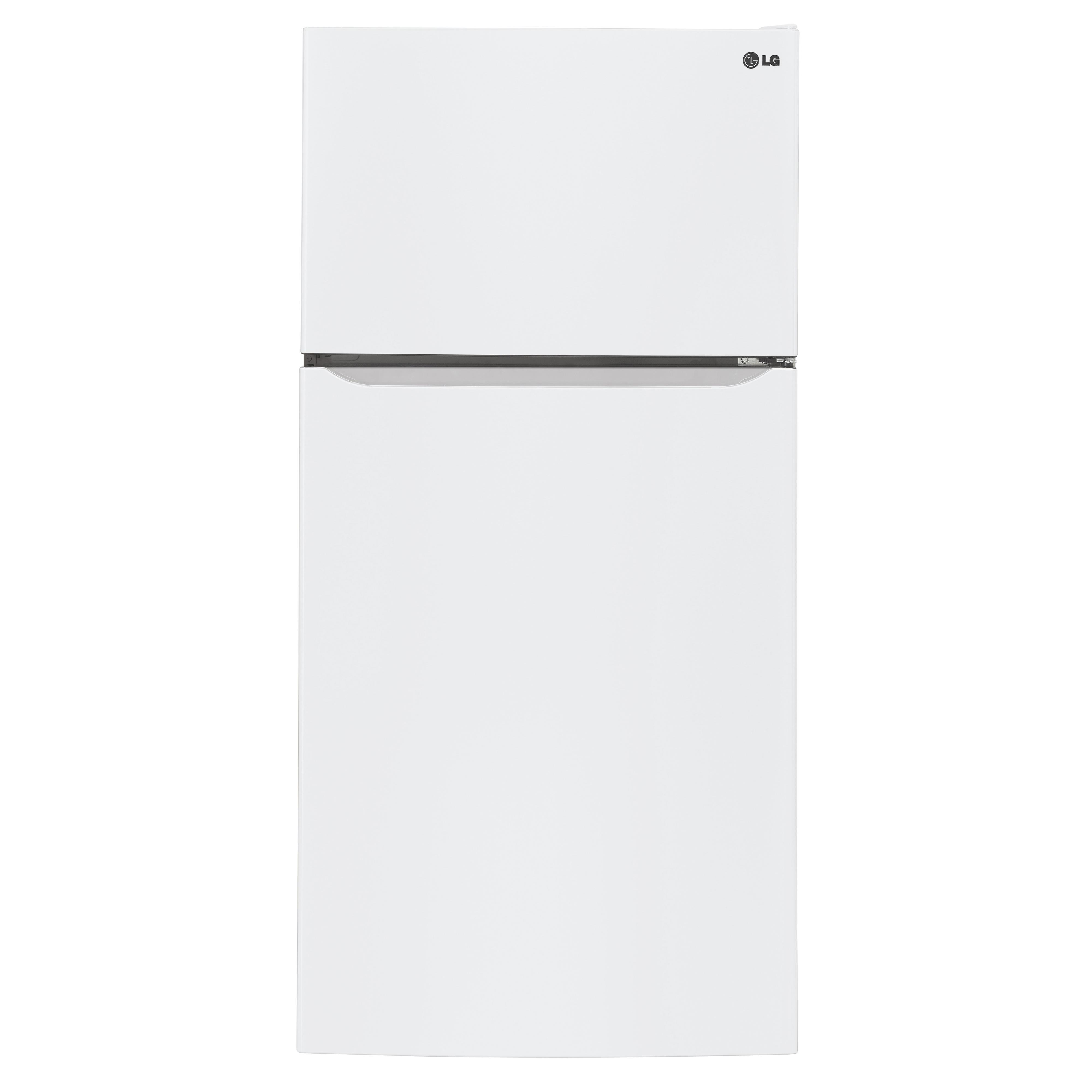 LG Appliances LTCS24223W 24 cu. ft. Top Freezer Refrigerator with Built